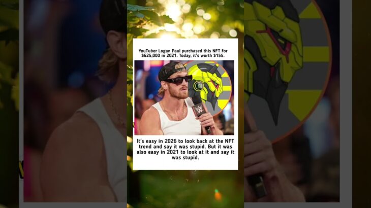 Logan Paul’s $635,000 NFT Now Worth Just $155 – Insane 99% Crash!”