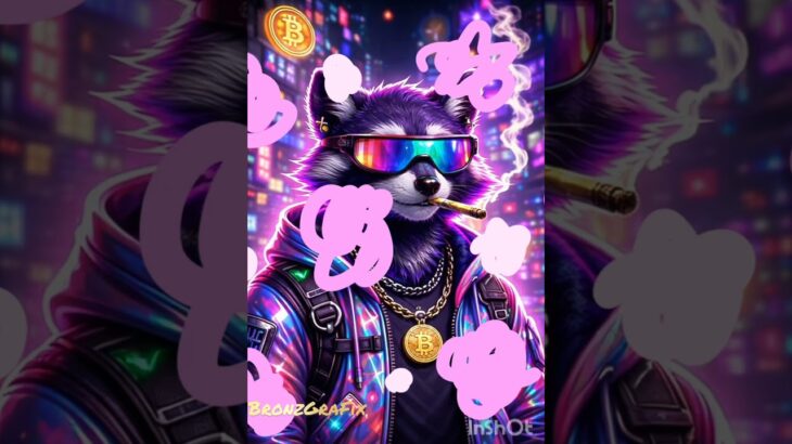 NEONRACCOONS #neonworld #theneon #neonspace #web3 #nft