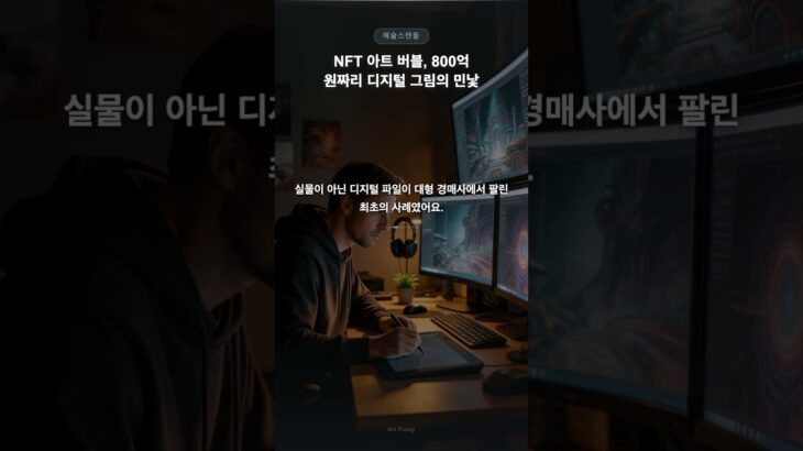 NFT 아트 버블, 800억 원짜리 디지털 그림의 민낯