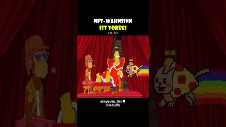 NFT-Wahnsinn ist vorbei / S35-F05 / Simpsons / Deutsch