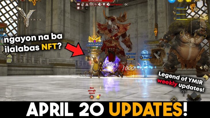 🔴NFT update?🔴Class balance🔴Legend of ymir live