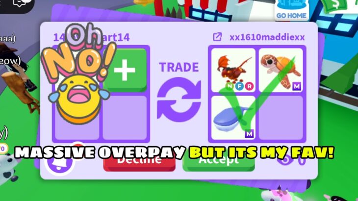 NO WAY 😵 THEY OFFERED HUMONGOUS OVERPAY 😱 FOR MY NFT STUFF 😬 SHOULD I STILL DO? 😭 Adopt Me – Roblox