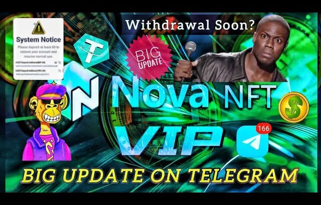 || NOVA NFT 3RD PHASE😲🔥 || BIG UPDATE ON TELEGRAM 🔥💥 ||