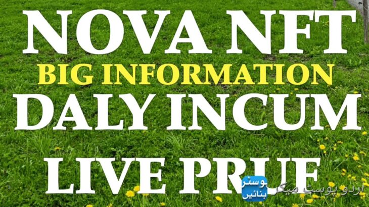 NOVA NFT DALY TRADING LIVE PRUF JANKARI DUSRO TAK BHEJYE # treasure nft #treading video #