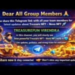 NOVA NFT NEW UPDATE TODAY / BLOCK CHAIN LIVE / #treasurenft #novanft #blockchain #trending #tuft