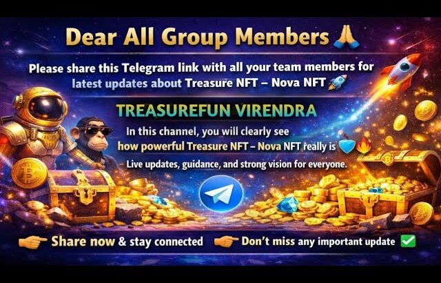 NOVA NFT NEW UPDATE TODAY / BLOCK CHAIN LIVE / #treasurenft #novanft #blockchain #trending #tuft