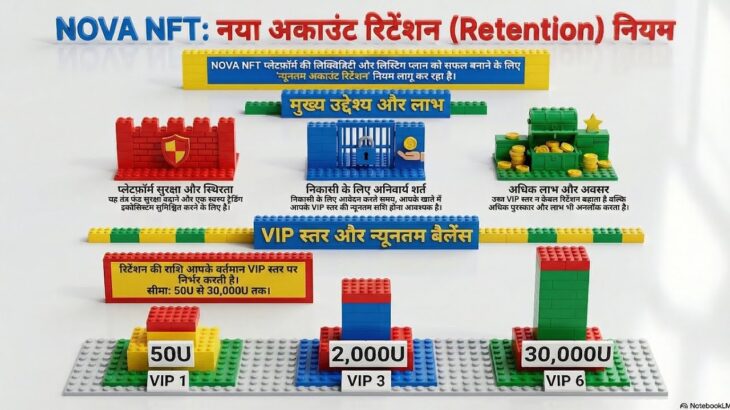 NOVA NFT New Update 🚀 | Account Retention Rule, VIP System & Benefits Full Details