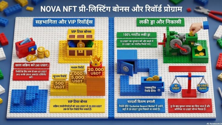 NOVA NFT Pre-Listing Bonus 🔥 | VIP Rewards, Lucky Draw & Withdrawal Update | Full Guide Hindi 2026