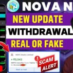 Nova NFT Earning App new update today| Nova NFT Real or Fake l Nova NFT Earning App Withdrawal Proof