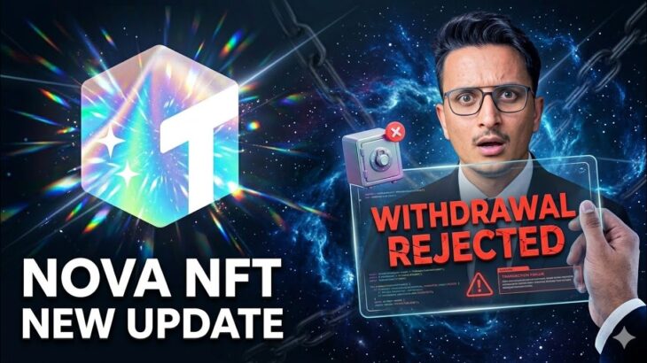 👉 Nova NFT Withdrawal Rejected | Prize Pool Update | Real or Fake Full Review Hindi #novanft