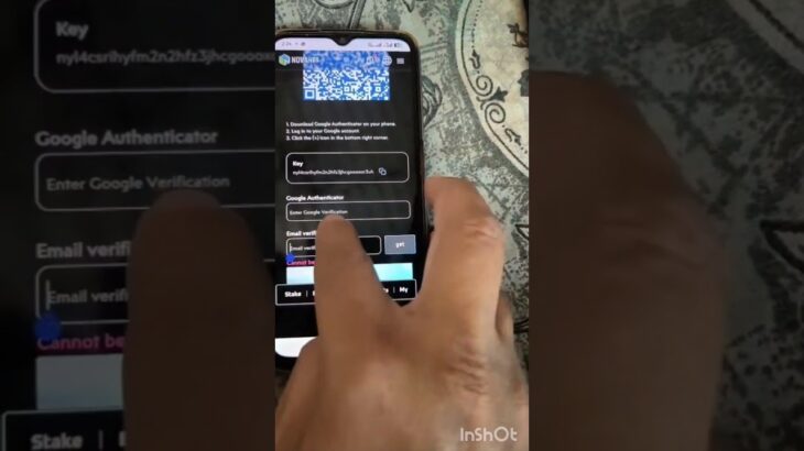 Nova Nft How to Bound Goolge Authenticator Proces #Treasure #Nft