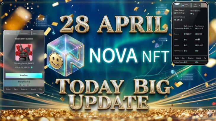 Nova Nft New Update Today | Nova Nft Withdrawal Update | Nova Nft Latest updates | Nova Nft Update