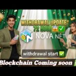 Nova Nft Today New Big Update ✅ | Withdrawal Start ✅ | Blockchain Coming |#trending#viral#crypto#nft