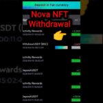 Nova Nft Today New Big Update 🔥| Withdrawal Start👐 |BlockchainUpdate |All listing #trending#nft