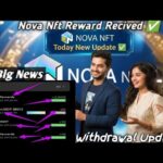 Nova Nft Today New Update ✅ | Blockchain Live | Nova Withdrawal Start ✅ | Big #trending#bihar#crypto