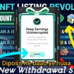 Nova Nft Today New Update ✅✅ | Withdrawal Update ✅ | Nova Nft Keep Earnings Uninterrupted#trending