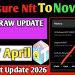 Nova Nft Withdrawal Update || nova nft || treasure nft || Nova Nft New Update Today