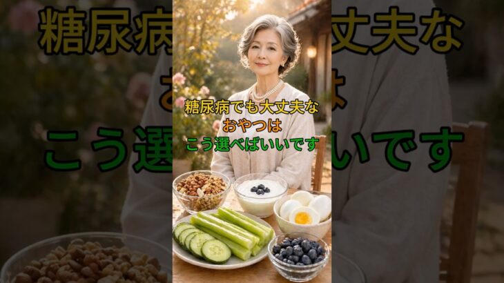 糖尿病でもOK！安心して食べられるおやつの選び方