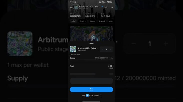 OpenSea Mobile Minting Launch | 85/100 – NFT Drop Spotlight