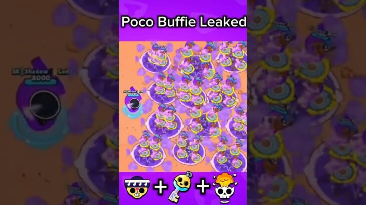 POCO BUFFIE LEAKED 😱 #brawlstars #brawlin #brawl #gamingvideos #gaming #nft #supercell