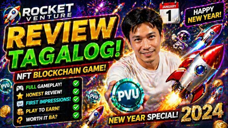 ROCKET VENTURE Review Tagalog 🚀 NFT Blockchain Game | Full Gameplay + Honest First Impressions