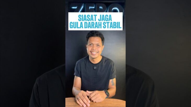 Siasat saya untuk Gula Darah Stabil #diabetesdiet #diabetesdiet #guladarah #diabetes #zerofoods