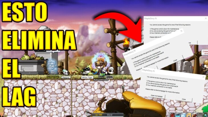 ❗Solución al lag y desconexiones en MapleStory N | JUEGO NFT FREE TO PLAY 2026 PAGANDO
