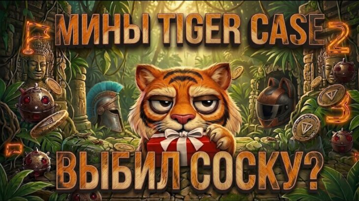 ПРОВЕРЯЮ МИНЫ В TIGER НА 10 TON – ВЫБИЛ СОСКУ? | ТЕЛЕГРАМ КЕЙСЫ | NFT ЛУДКА
