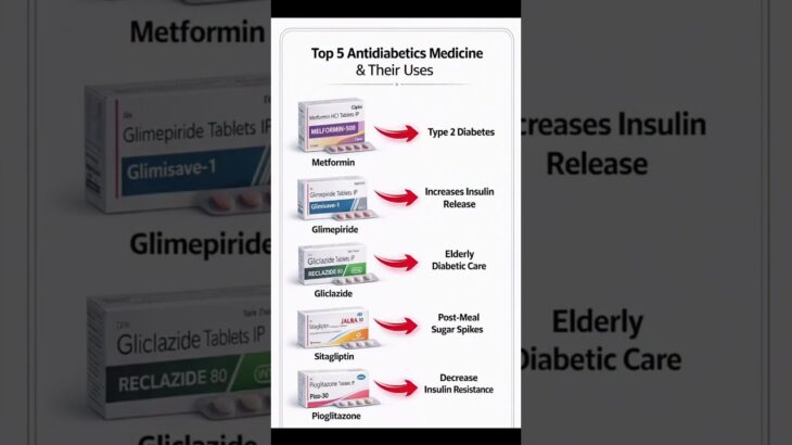 Top Anti diabetic medicine #health #shorts