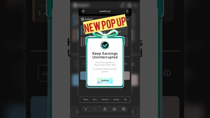 Treasure NFT update new pop up, #treasurenftupdates #novanft #treasurenftupdates #treasurefun #viral