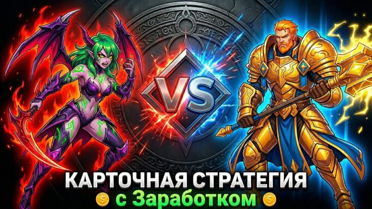 Пошаговая Карточная стратегия с USDT и NFT | Разбор Heroes of Hecanos