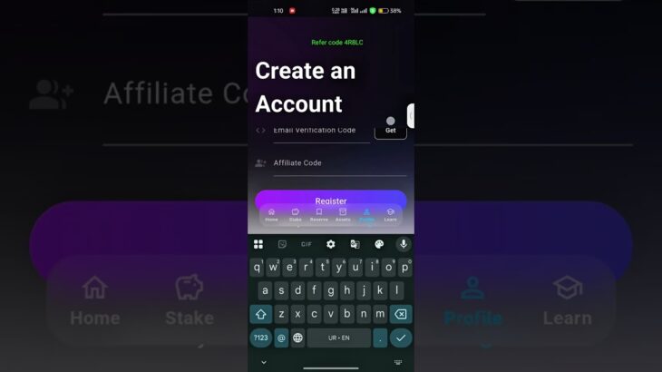 Use my refer code 4R8LC Nft legend Best earning platform minimum diposit 50 usdt #earnmoney #crypto
