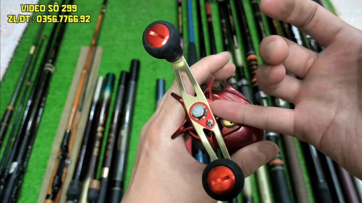 Video Số 299 : Máy Câu Lure Ngang Tay Trái Daiwa – Lô Cần Câu Tay Nhật Lóng Ngắn 7m NFT