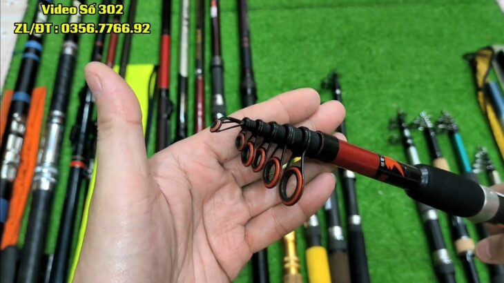 Video Số 302 : Lô Cần Câu Nhật Bản – Daiwa Shimano NFT – Iso Carbon Xoắn Vip