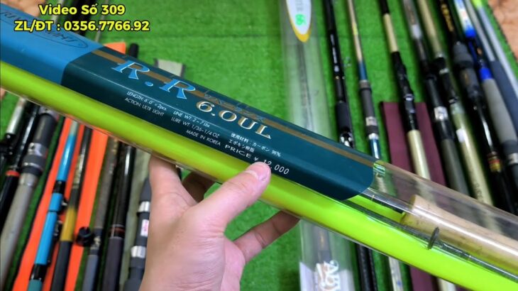 Video Số 309 : Máy Câu Tra – Cần Câu Bãi Nhật NFT DAIWA – Cần Câu Lure Khoen Fuji Síc Nhật