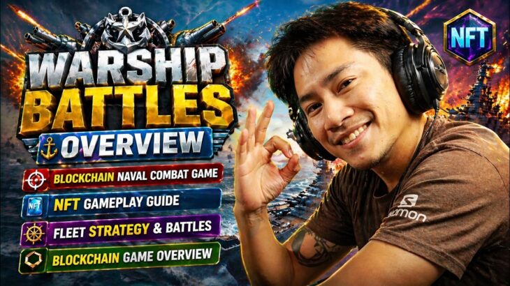 WARSHIP BATTLES Overview ⚓ | Blockchain Naval Combat Game + NFT Gameplay Guide (Beginner Friendly)