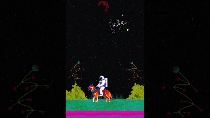 Walking on Pluto. Animation. NFT  #nft #animation #opensea