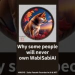 Why some people will never own WabiSabiAI  #WabiSabiAI #NFT #Web3 #OpenSea #NFTart