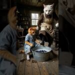 cat washing the clothes✨ #viral #chatgpt #nft #greenscreen #ai #havei #pillowcake #viralvideo #puppy