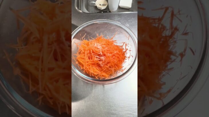 人参のラペ＼糖尿病家のキッチン／ #糖尿病 #高血圧 #脂肪肝 #簡単レシピ #ダイエット #人参 #作り置き #おうちごはん #お弁当おかず #cooking #自炊 #料理