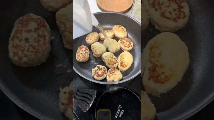 鶏つくね＼糖尿病家のキッチン／ #糖尿病 #高血圧 #脂肪肝 #おつまみ #つくね #鶏肉 #料理動画 #料理 #cooking #おうちごはん #お弁当