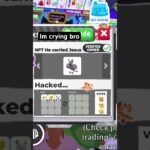 gang what (its cut off but it said NFT) #fypシ #roblox #adoptme #funny #profile