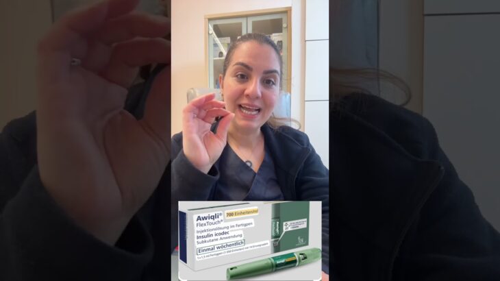 إنسولين مرة بالأسبوع؟ بديل الحقن اليومية! #السكري #انسولين #تغذية#صحة#helthtips#syria #fyp #shorts