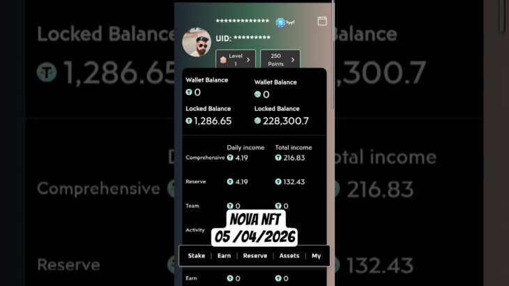 nova nft update 05/04/2026 #youtubevideos #youtube #love #shorts #shortvideo #nft