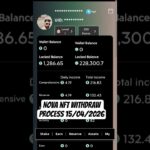 nova nft withdraw update 15/04/2026 today nft update #youtubevideos #shorts #youtube