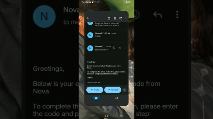 nova nft withdrawal address setup