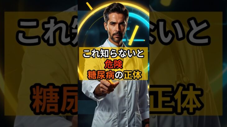 これ知らないと危険 糖尿病の正体#shorts　#健康