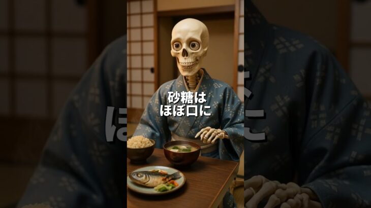 江戸時代には糖尿病がほぼなかった——現代人と何が違うのか?#健康 #医学 #雑学 #医学の歴史 #shorts