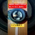 糖尿病と高血圧の薬が重なって起きるトイレ詰まり【偶然生まれた細菌集団】#shorts