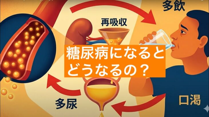 「自覚症状がないから」は危険！糖尿病を放置すると体の中で何が起きるのか？